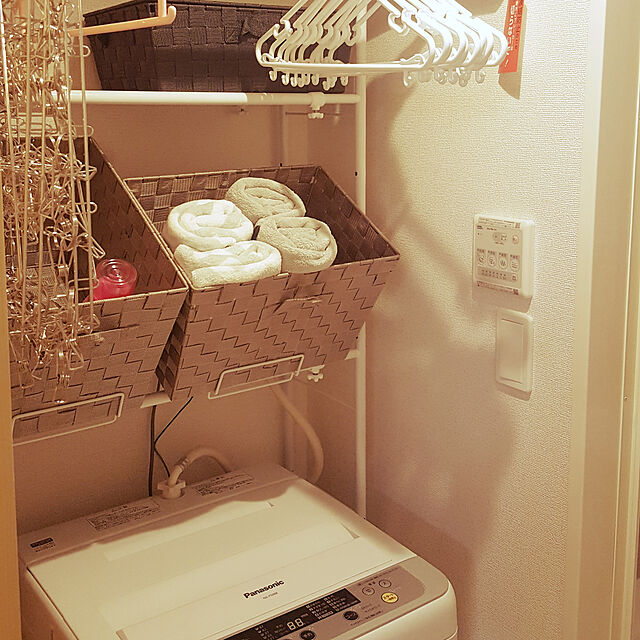 tk0603のニトリ-洗濯機ラック(6797WH) の家具・インテリア写真