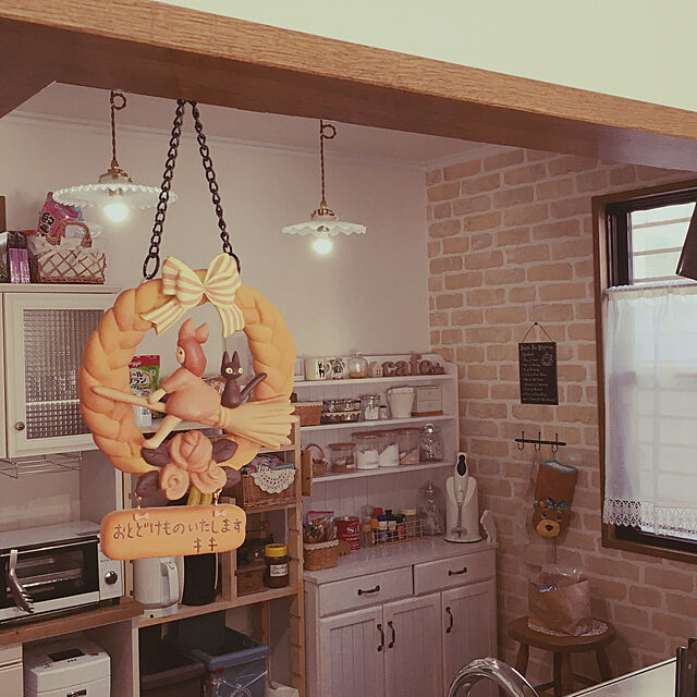 cinderellaの-ジブリ グッズ 魔女の宅急便　グーチョキパン店のパンリース 　スタジオジブリ ギフト ジブリの家具・インテリア写真