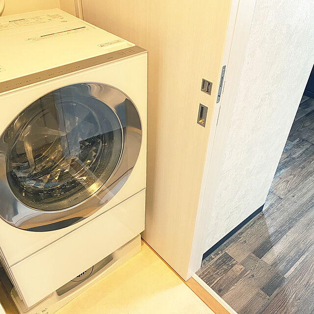 toyotaro1484のパナソニック-パナソニック ななめドラム洗濯乾燥機 Cuble(キューブル) 10kg 左開き シルバ-ステンレス NA-VG1400L-Sの家具・インテリア写真