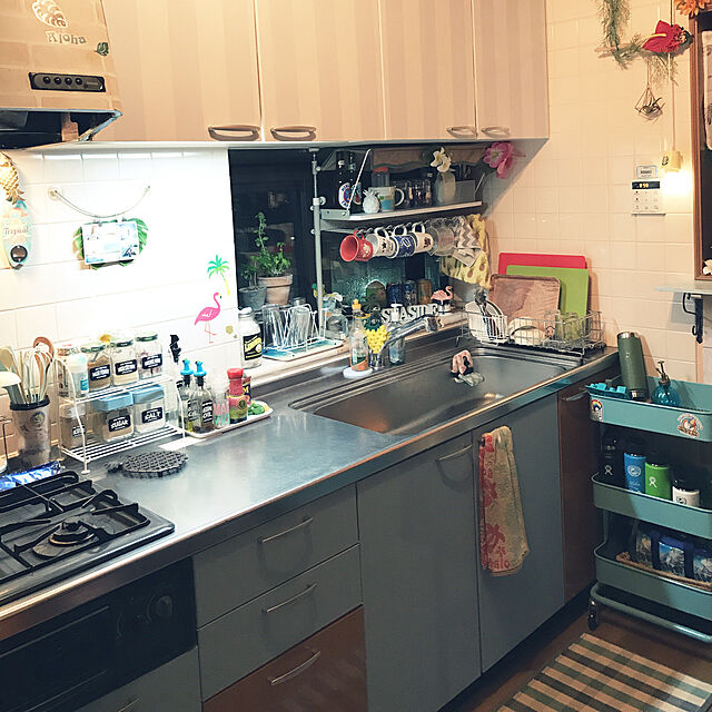 ariceの-キッチン小物 調味料入れ オイルボトル ガラス製 ビヴォオイル＆ビネガージャーS(150ml)　クール　(SALUS・セイラス003)(EBM外)の家具・インテリア写真