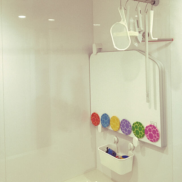 nagisaのイケア-【IKEA/イケア/通販】 STUGVIK ストゥグヴィーク バスケット 吸盤付き, ホワイト(c)(10252021)の家具・インテリア写真