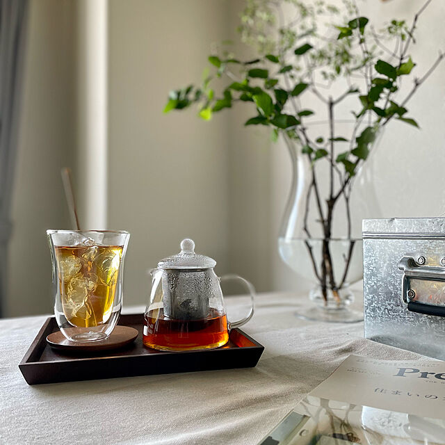 yasuyo66のHARIO-ハリオ 期間限定セール 50%オフ リーフティーポット・ピュア お茶ポット 360ml 使いやすい HARIO 公式の家具・インテリア写真