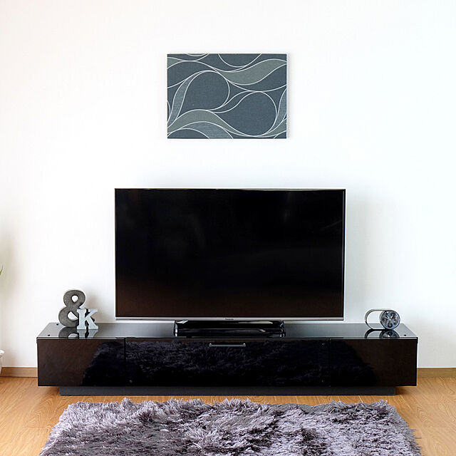 isseiki_furnitureの-ISSEIKI テレビボード TVボード ロータイプ ブラック 幅180cm 木製家具 大型家具配送 DENVER TV 180 (BK)の家具・インテリア写真