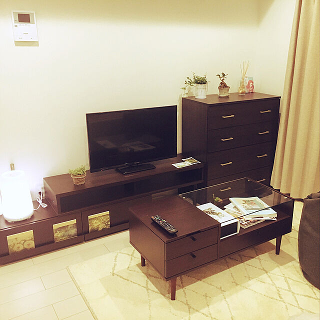 Sayakaのニトリ-チェスト(クローネ9080 DBR) の家具・インテリア写真