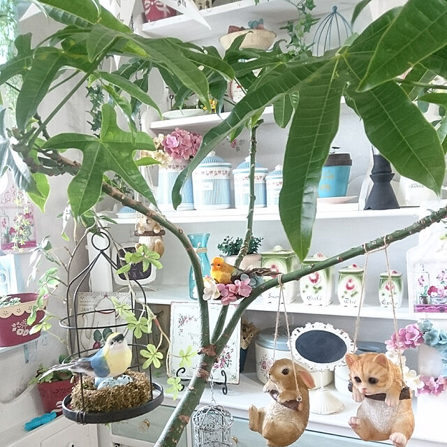 ruruのヤオワールドン-猫の置物 エンジョイブランコ 茶トラ Ｔ１４２１８ キャット ガーデンオブジェ ＣＡＴ 動物 オーナメント ネコ 雑貨 ガーデン オブジェ ガーデニンの家具・インテリア写真