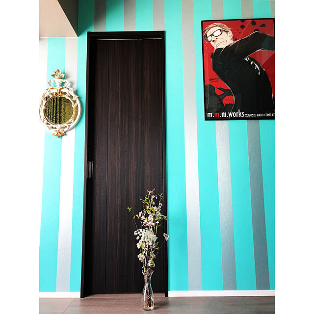 mariponの-壁紙の上に塗れる水性ペンキ2Lペイントラボトレンドカラーズvol.1+塗装道具セット水性塗料(約12〜14平米使用可能)※メーカー直送商品の家具・インテリア写真