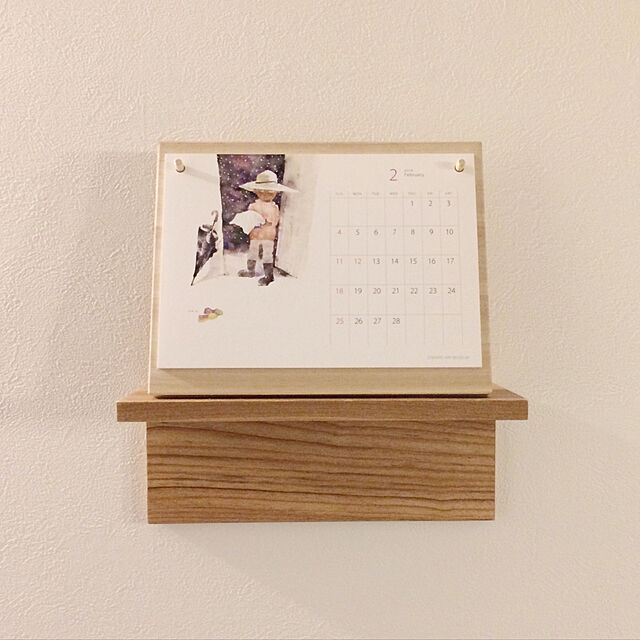 omochiの-いわさきちひろ2020年ポストカードカレンダー（スタンド付き）　卓上カレンダー　ゆうメール便不可の家具・インテリア写真