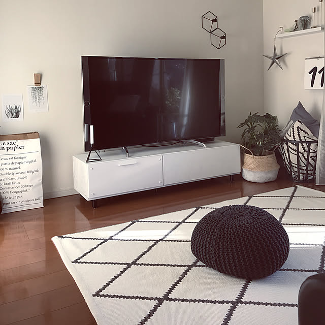 kumaの-約135×190cm（Morrocanシャギーラグ） H29616の家具・インテリア写真