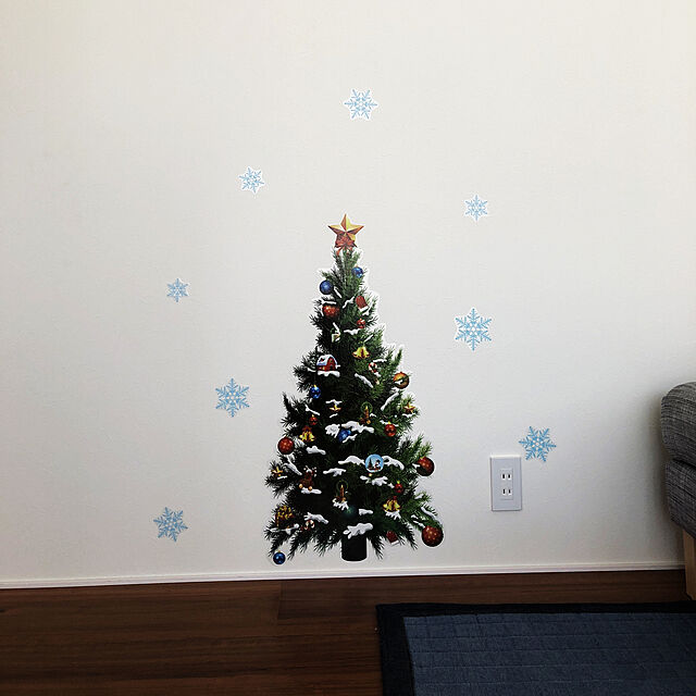 maiの-B-PING ウォールステッカー クリスマスツリーの家具・インテリア写真