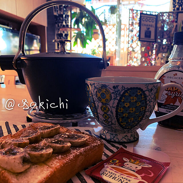 SAKICHIの-ストウブ Staub ラウンド ティーポット 16.5cm 茶こし付き ホーロー やかん IH対応 ポット ケトル 保温 おしゃれ Round Teapotの家具・インテリア写真
