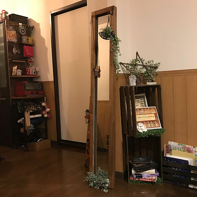 Tsuyoshiのニトリ-スタンドミラー(アルブルNA) の家具・インテリア写真