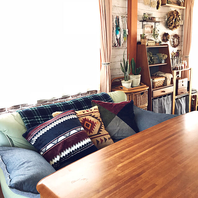 haruのニトリ-クッションカバー(LNランド)  【玄関先迄納品】の家具・インテリア写真