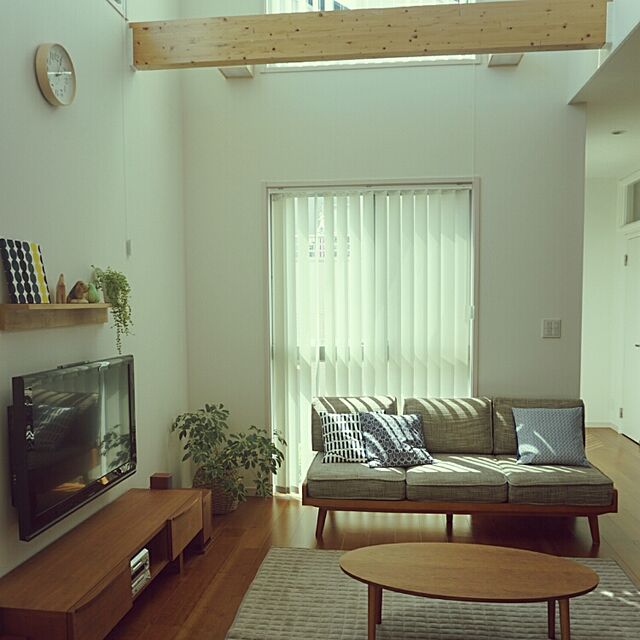 shiokoの-ハーフカットクロス　Rosenberg Cph　Big Drop　ブルーの家具・インテリア写真