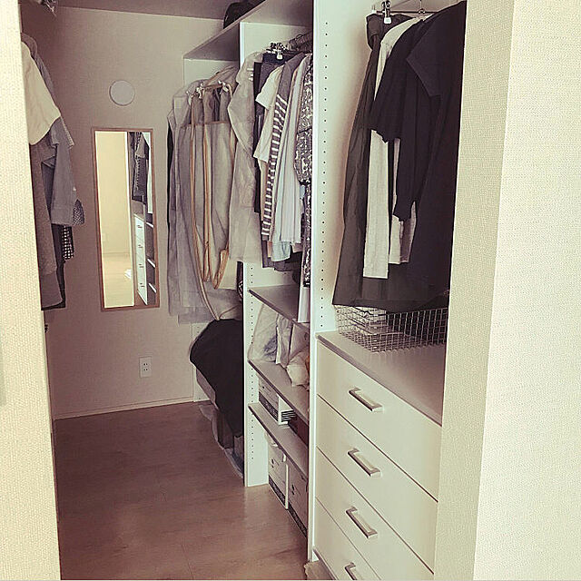 Rachelの無印良品-不織布衣類カバー・ロング丈用の家具・インテリア写真