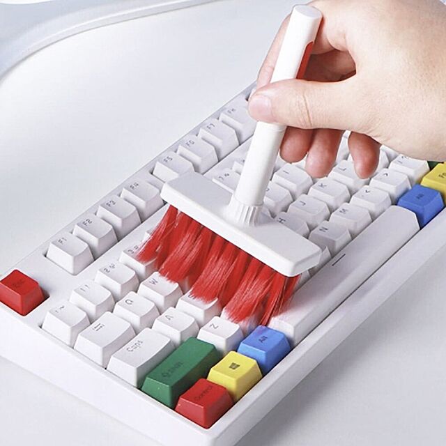 aiojapanの-ブラシ キーボード 小物用 3機能 分解可能 クリーナー Keyboard Brush PC パソコン キーボード用 生活雑貨 クリーニング用 コンパクト 収納の家具・インテリア写真