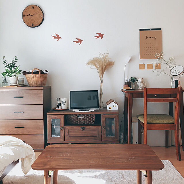 minawaの-salut!(サリュ) リサイクルウッドおうちティッシュBOXケース ブラウンの家具・インテリア写真