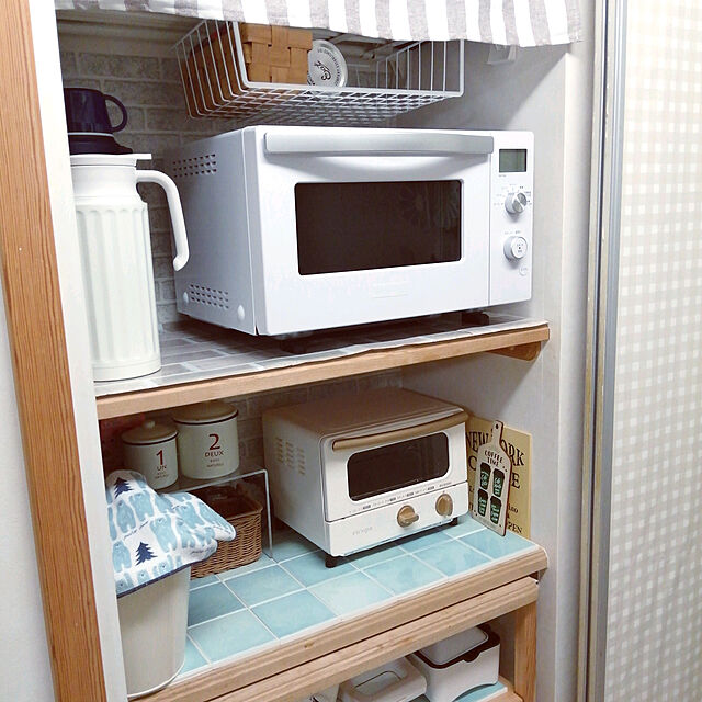 satosanのアイリスオーヤマ-アイリスオーヤマ オーブントースター トースト2枚 4段階温度調整機能付き ricopa アイボリー EOT-R1001-Cの家具・インテリア写真