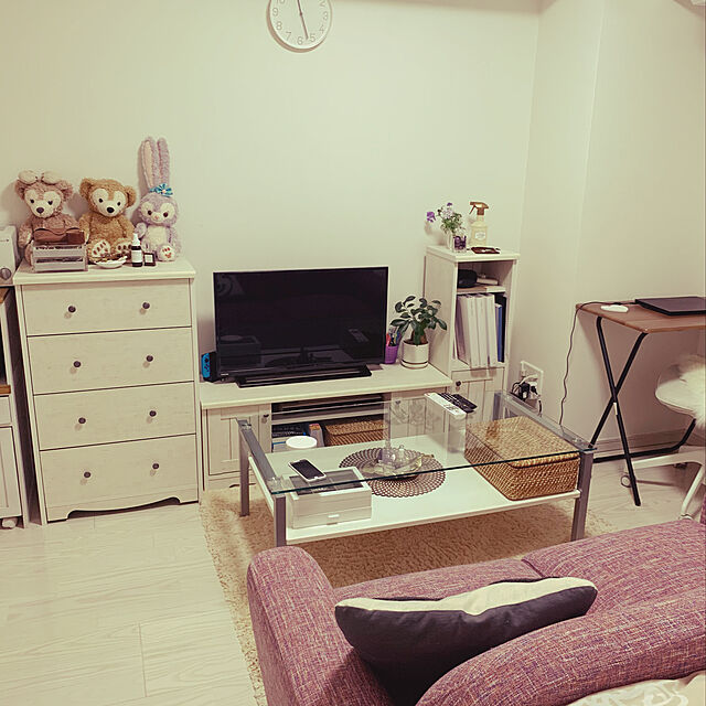 Chikaのニトリ-チェスト(リズバレーSLM9060CW) の家具・インテリア写真
