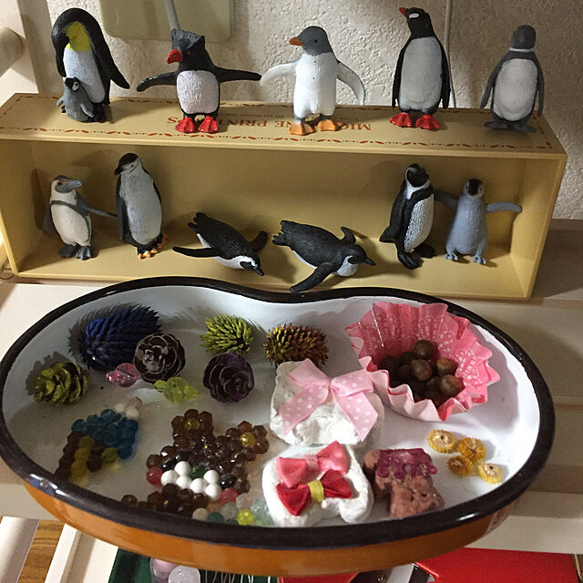 takakoの-万年カレンダー ペンギン 卓上カレンダー ぺんぎん 置物 オブジェの家具・インテリア写真