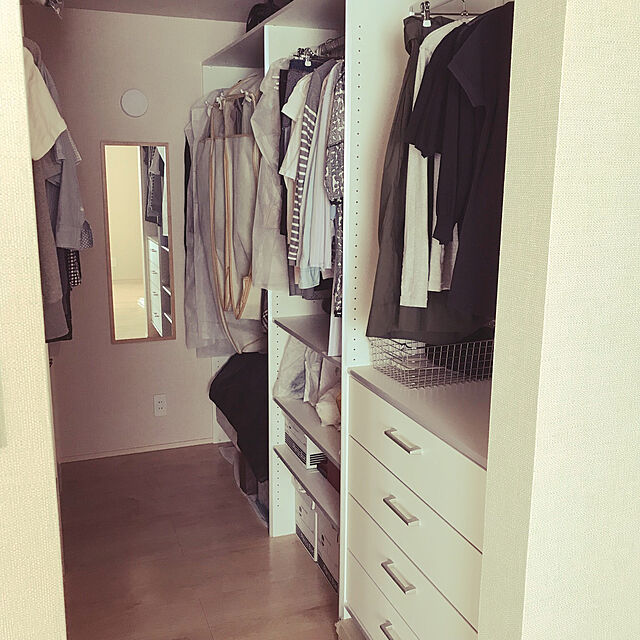 Rachelの無印良品-不織布衣類カバー・ロング丈用の家具・インテリア写真