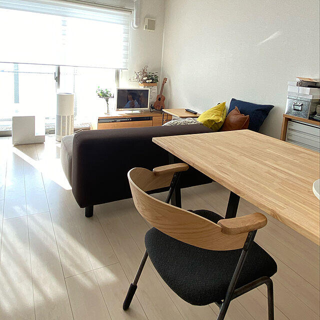 meichan0502のニトリ-サイドテーブル(チェントロ2 36LBR) の家具・インテリア写真