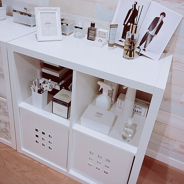 miyushe.ogのイケア-IKEA(イケア)　LEKMAN ボックス ホワイト a30247137の家具・インテリア写真