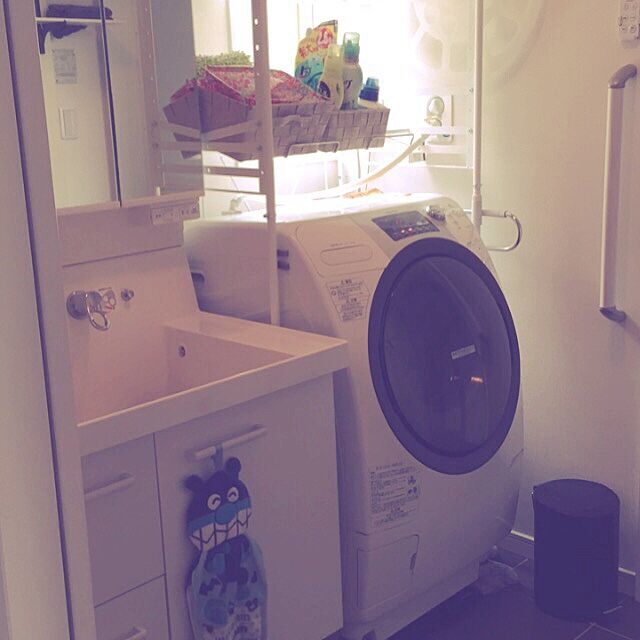 bgmの東芝-【左開きタイプ】TOSHIBA 洗濯9.0kg/乾燥6.0kg ヒートポンプ除湿乾燥ドラム式洗濯乾燥機 ZABOON(ザブーン) ピュアホワイト TW-Z360L(W)の家具・インテリア写真