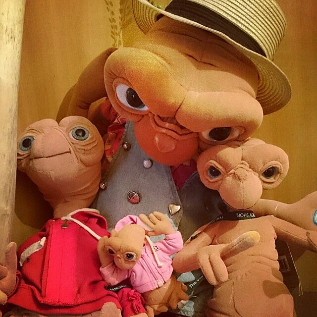 Natsumiの-Universal Studios(ユニバーサル・スタジオ) E.T.(イーティー) Cute ぬいぐるみの家具・インテリア写真
