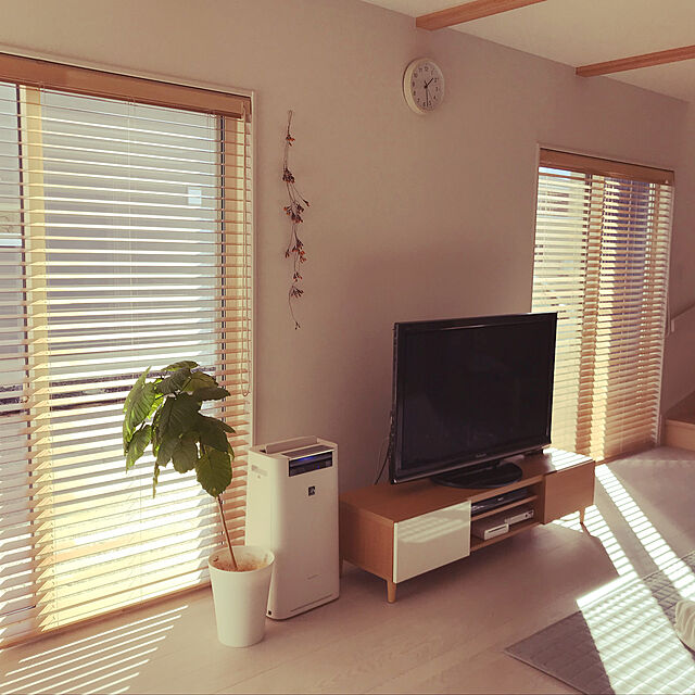ji_jiの-シャープ プラズマクラスター 加湿空気清浄機 KI-GS70-W ホワイト系の家具・インテリア写真
