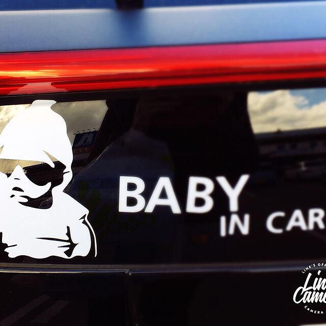 1215の-赤ちゃん ステッカー 【COOL】baby in car (ステッカー デカール） 【CAROZE】の家具・インテリア写真