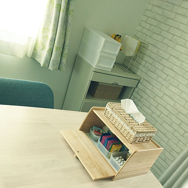 tata-kukuのニトリ-サイドボード(Nブレイス 60OP LBR) の家具・インテリア写真