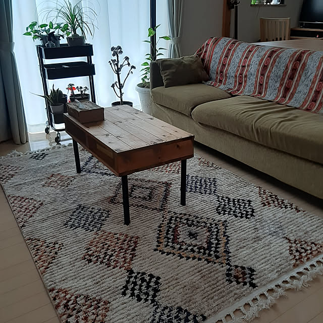 greenmanの萩原-ウィルトン織りラグ MOROCCO（モロッコ） イデ フラム ビジューの家具・インテリア写真