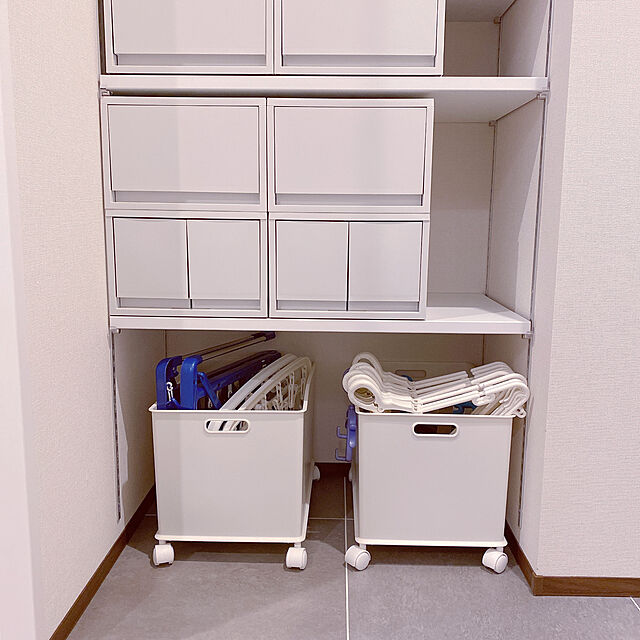usameguのニトリ-キャッチハンガー 5本組(ホワイト) の家具・インテリア写真