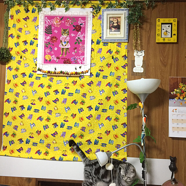 tanutanの-CAT ART　ポストカード　「モニャ・リザ」の家具・インテリア写真
