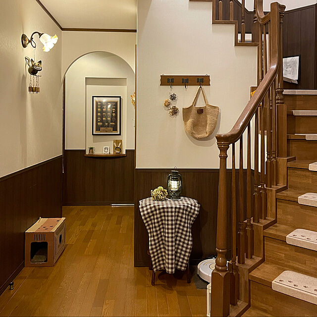 chikaのサンコー-サンコー 折り曲げ付階段マットイヌ（15枚入り）の家具・インテリア写真