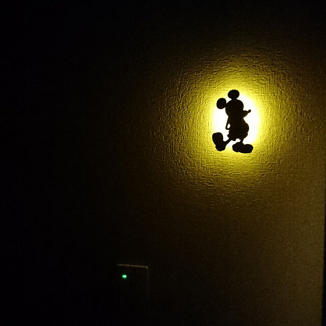 hinanaの東洋ケース-ディズニー　センサーウォールライト　カラー　「ミッキーマウス」の家具・インテリア写真