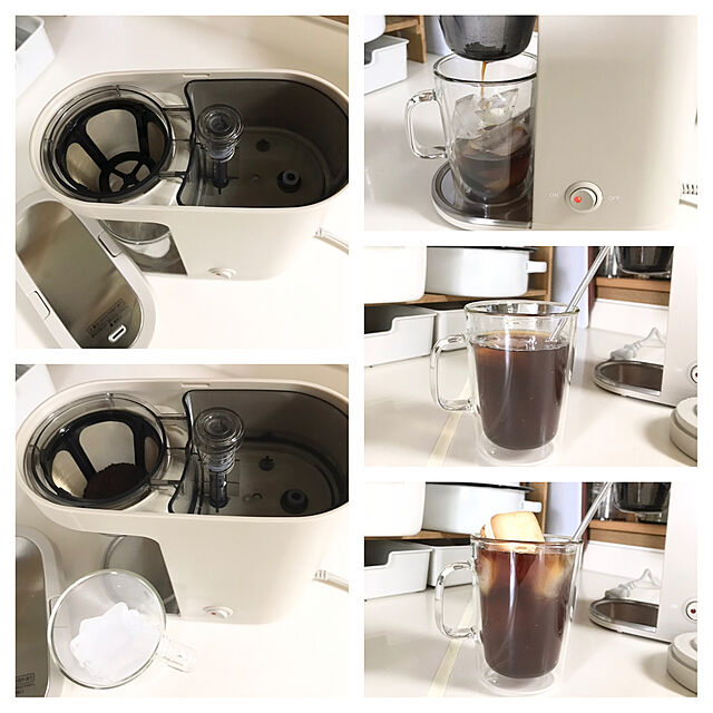 rikomiのrecolte-Solo Kaffe Plus ソロカフェ プラス SLK-2 コーヒーメーカー/ドリップ式/1人用/フィルター不要/ゴールドフィルター/コンパクトの家具・インテリア写真