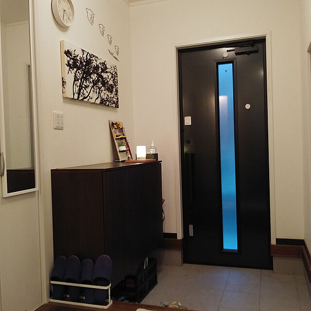 ayaのニトリ-ドア掛けミラー　高さ120cm  【玄関先迄納品】の家具・インテリア写真