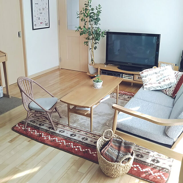 mayumi.sのニトリ-マルチング シザルアサ(JET552) の家具・インテリア写真