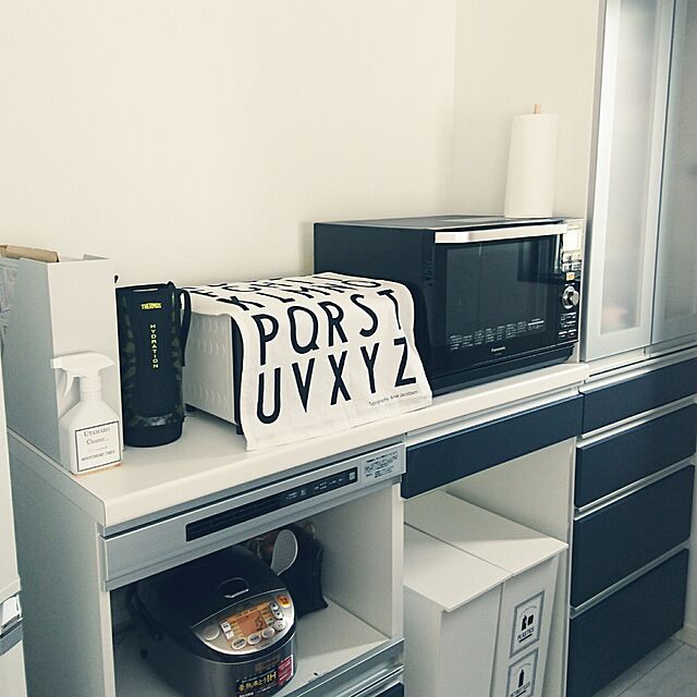 Miyukiの無印良品-無印良品　ポリプロピレンファイルボックス・スタンダードタイプ・A4用・ホワイトグレー　約幅10×奥行32×高さ24cmの家具・インテリア写真