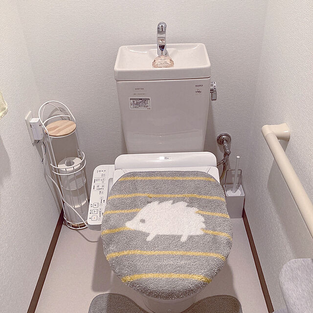 Haruekoのニトリ-トイレ２点セット 洗浄・暖房型(ハリネズミ) の家具・インテリア写真