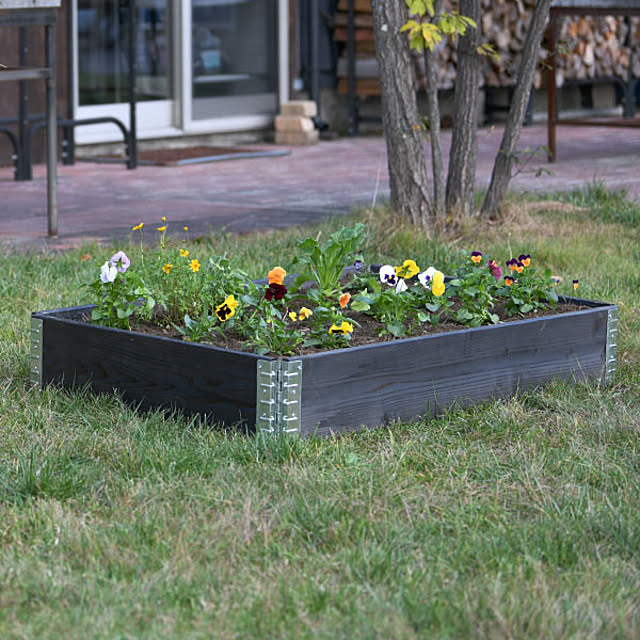 viewgardenのa+design-エープラス(a+design) Garden Boxes 1200 Black 120x80x19.5 cmの家具・インテリア写真