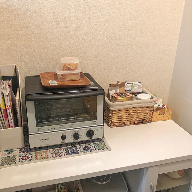 yuzusakuraの象印マホービン-象印 EQ-SA22-BW オーブントースター 「こんがり倶楽部」 1000W モノトーンの家具・インテリア写真