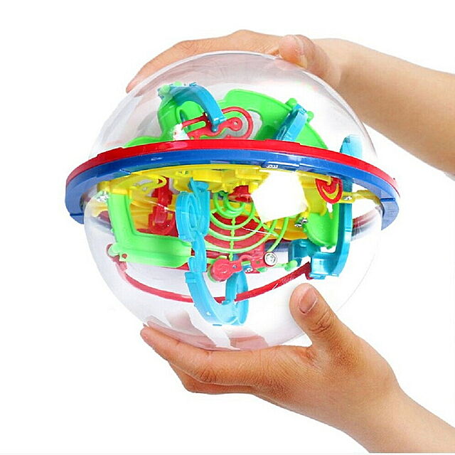 aiojapanの-玩具 立体パズル マジカル 迷路ボール インテレクトボール 3D 雑貨 知育玩具 知的チャレンジゲーム 教育 ゲーム 知育 キューブ パズル 子供 子ども 脳トレの家具・インテリア写真