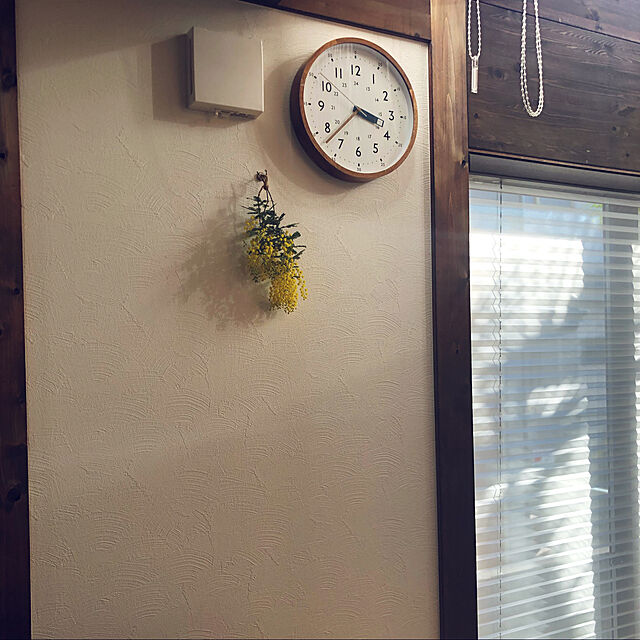 shinriのインターフォルム-壁掛け時計 電波時計 ウォールクロック 知育時計 インターフォルム ストゥールマン CL-2937の家具・インテリア写真