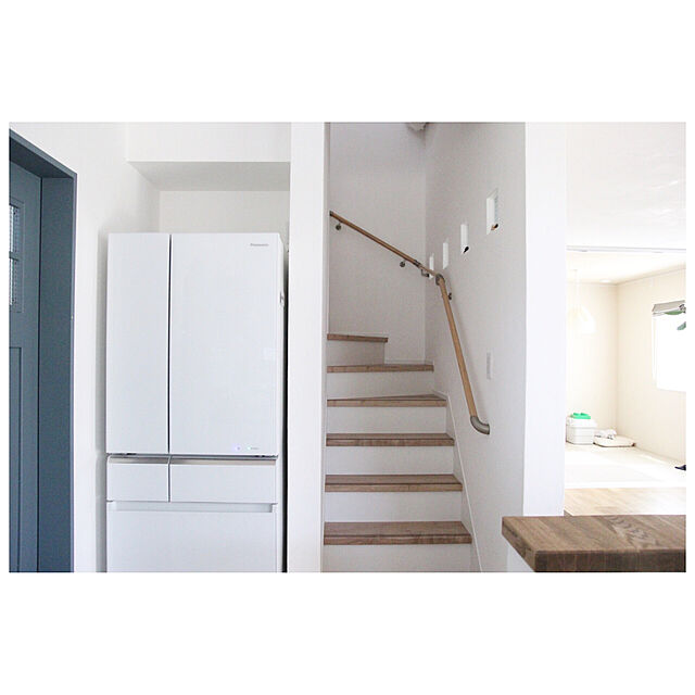 maaの-【送料無料】PANASONIC NR-F553HPX-W マチュアホワイト [冷蔵庫(550L・フレンチドア)]の家具・インテリア写真