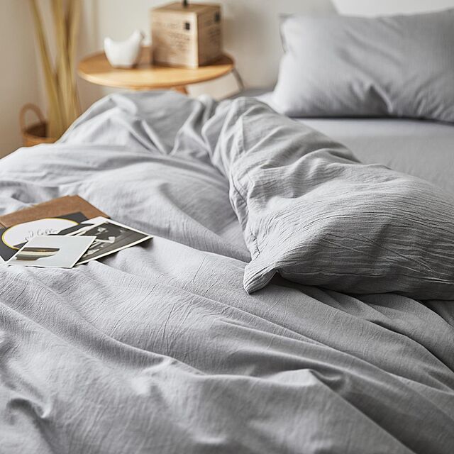 nissenの-洗いざらし綿100%枕カバー同色2枚組（Coco　Feel） 枕カバー・ピローパッド, Pillow covers（ニッセン、nissen）の家具・インテリア写真