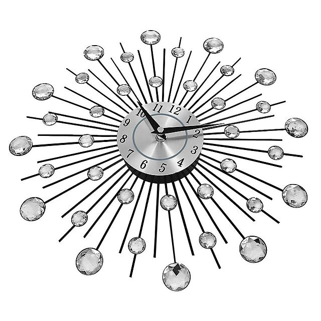 aiojapanの-アメリカンクロック　お洒落 掛け時計 ウォールクロック キラキラ レトロ アンティーク ロック UKロック　装飾 壁掛け時計の家具・インテリア写真