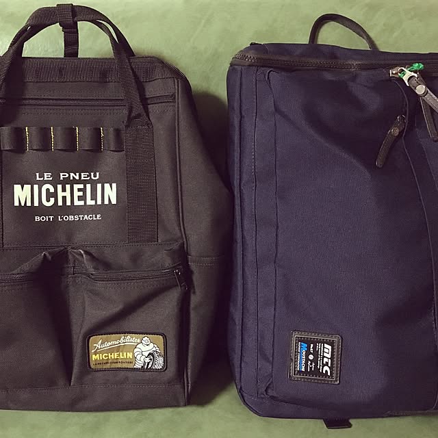 kana_homestyleのMICHELIN-[ミシュラン] 4wayリュック 口金入りがま口バッグ B4収納 ノートPC収納 ブラックの家具・インテリア写真