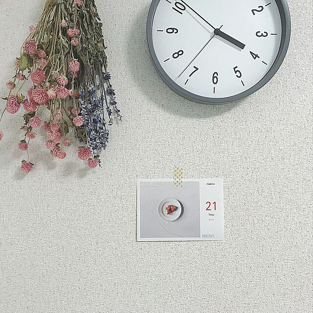 koの-【送料無料_a】壁掛け時計 掛け時計 時計 壁掛け おしゃれ シンプル ウォールクロック 掛時計 ハリー 直径22cmの家具・インテリア写真